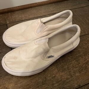 Vans Off-White Slip-On Shoes